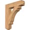 Ekena Millwork Merced Craftsman Smooth Bracket, Western Red Cedar, 5 1/2"W x 28"D x 32"H BKT06X28X32MRC04SWR - alternate 1